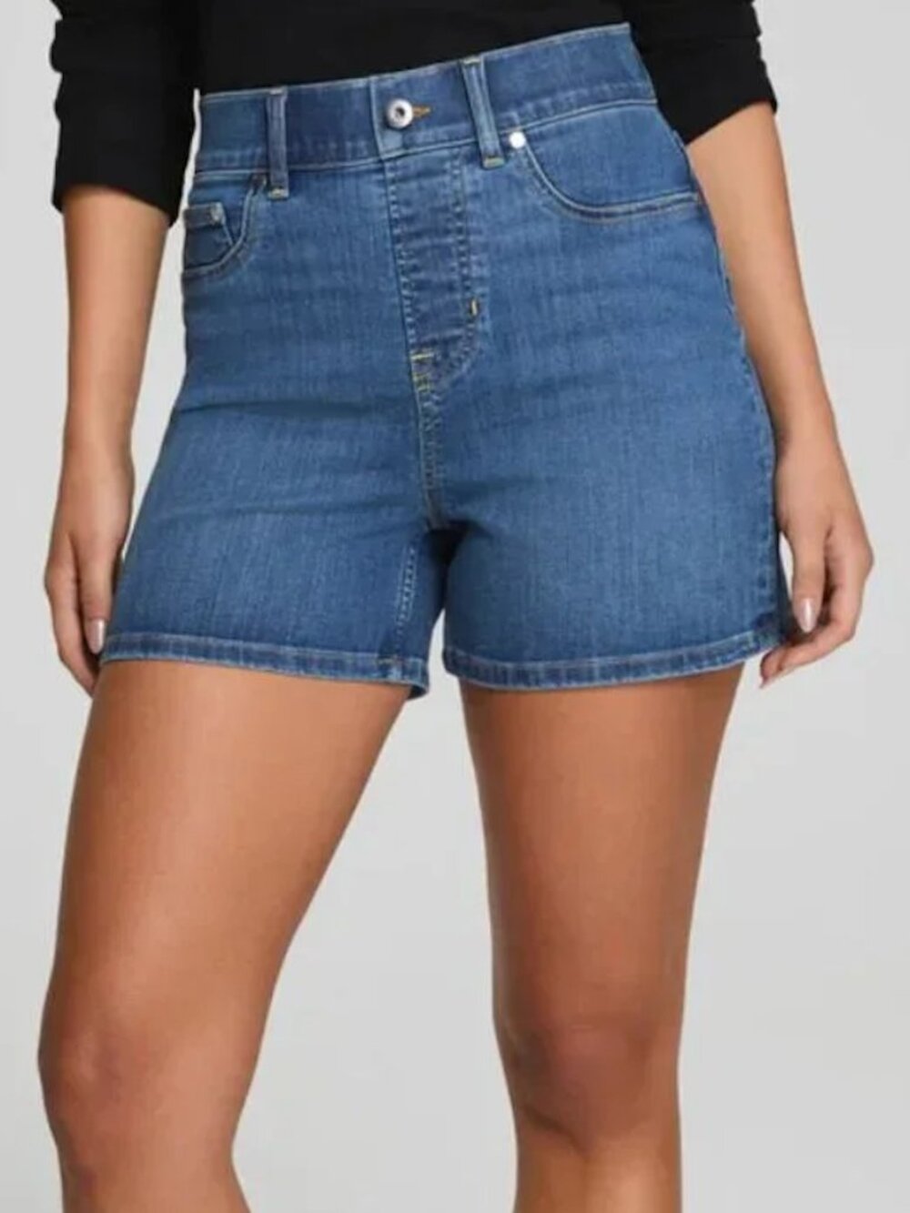 SPANX Shape Original EveryWear Jean Shorts Womens Size XL Pull On